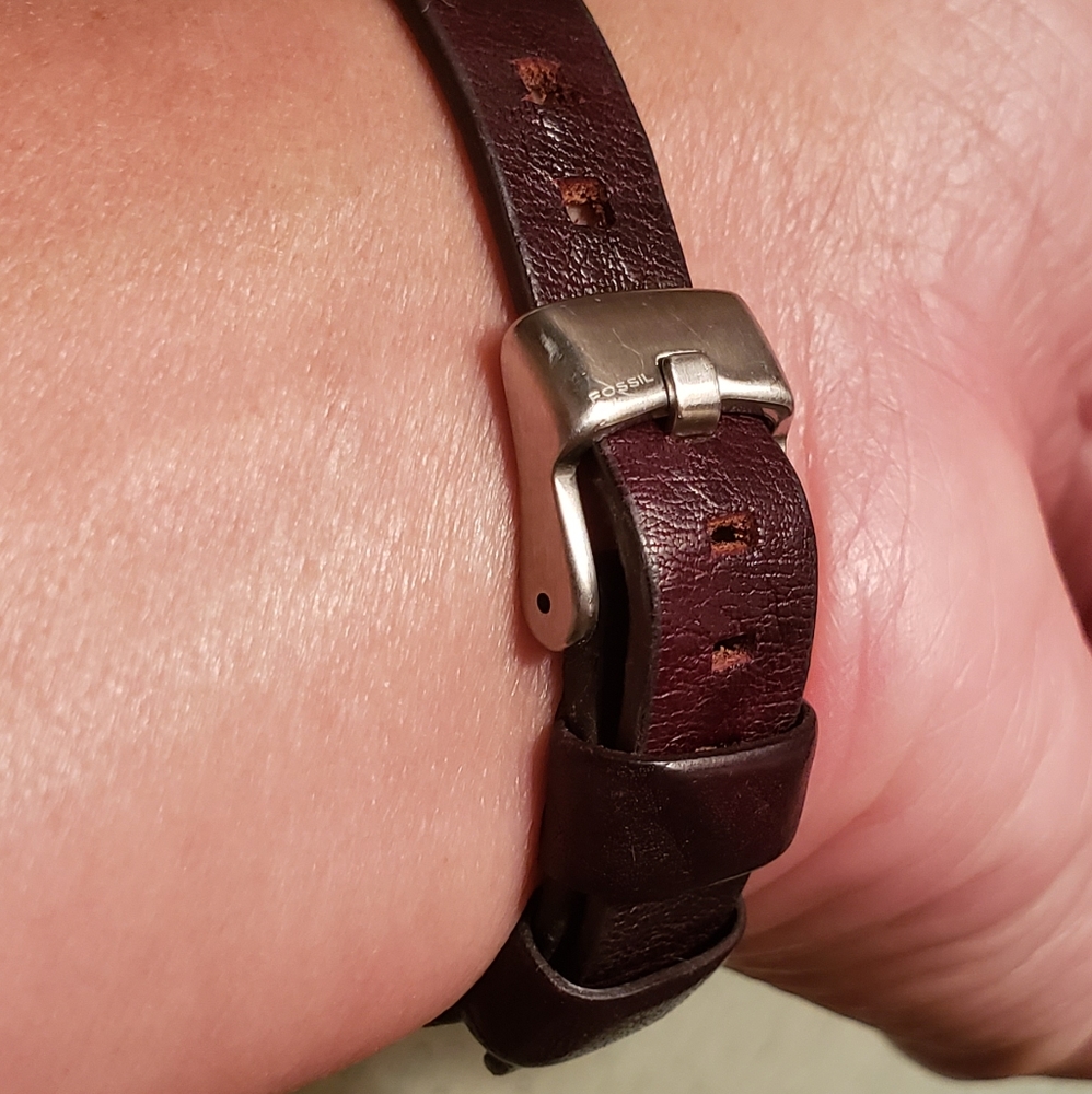 Leather Fossil watch - Picture 7 of 11
